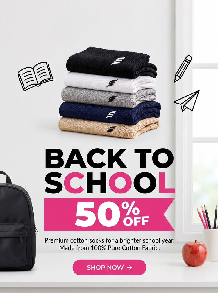 🎒 BACK TO SCHOOL OFFER — 50% OFF🔥