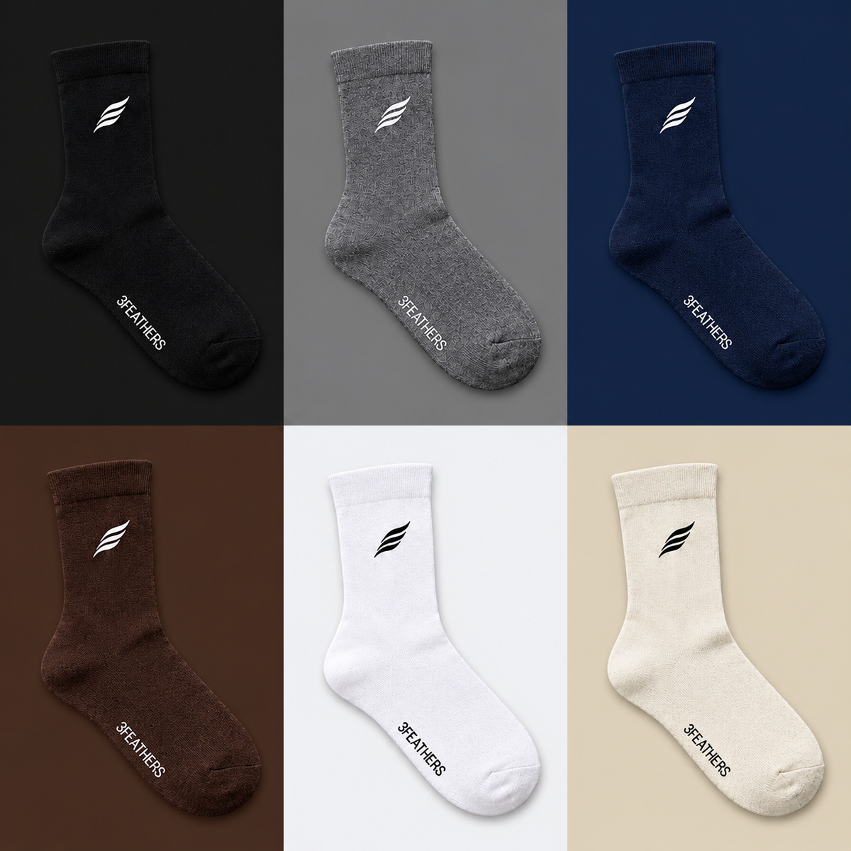 3Feathers Diabetic Cotton Comfort Socks - Size 40:46