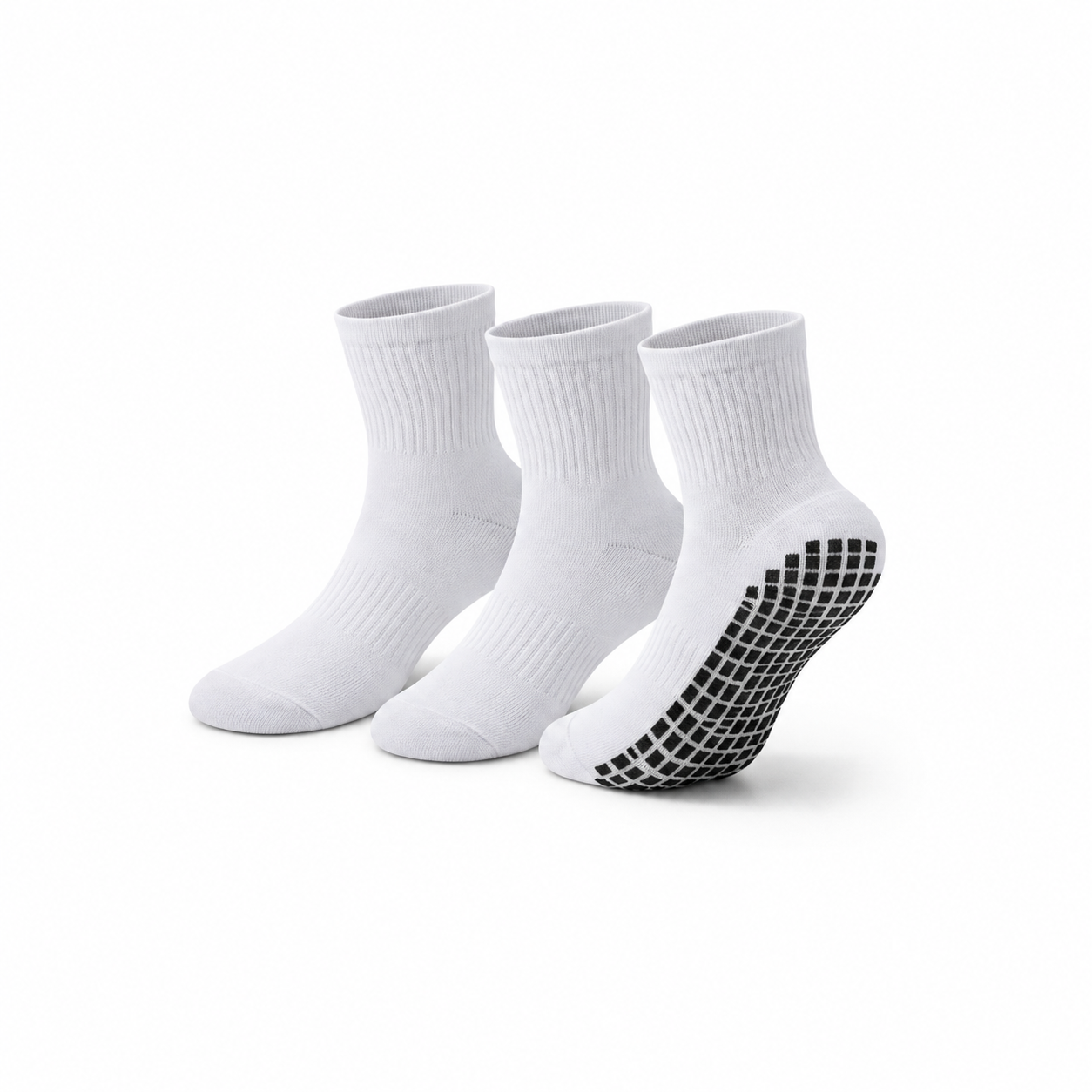 Umra/Sports Anti Slip Cotton Socks - 3 Socks Offer