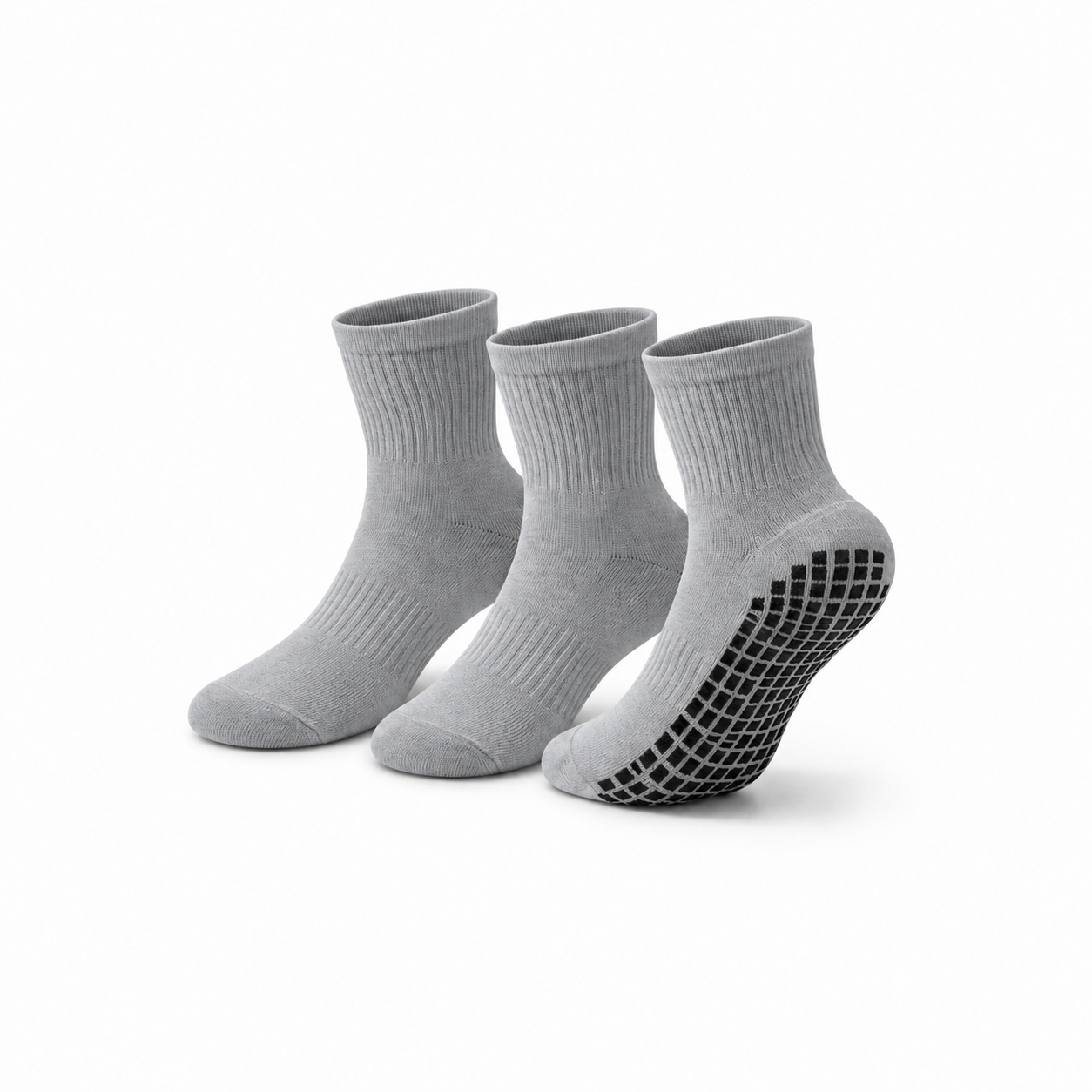 Umra/Sports Anti Slip Cotton Socks - 3 Socks Offer