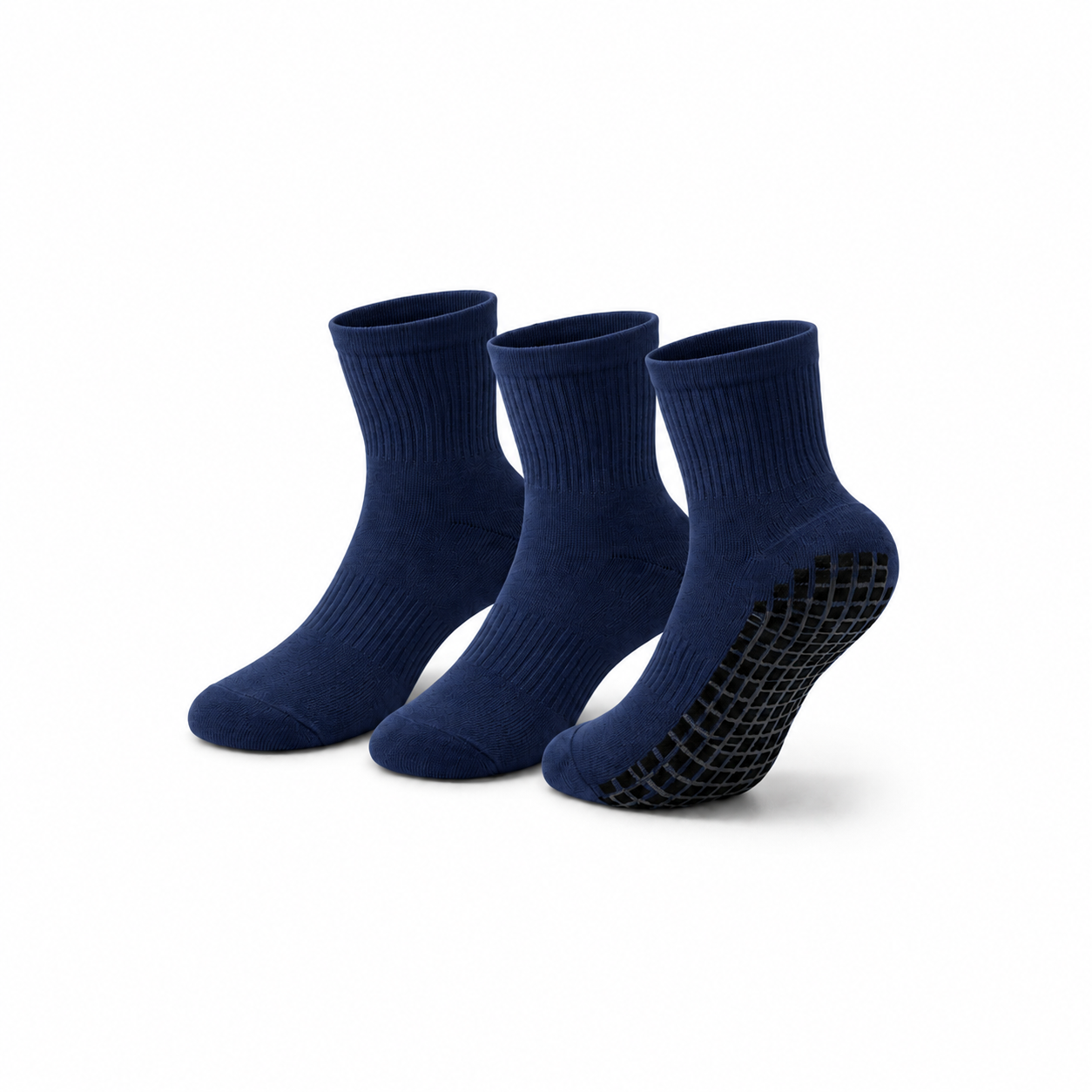 Umra/Sports Anti Slip Cotton Socks - 3 Socks Offer