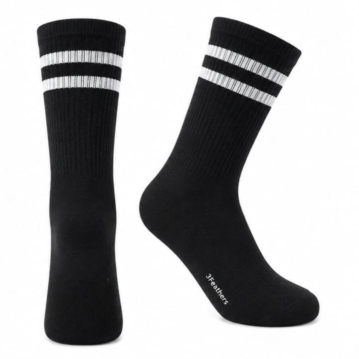 3Feathers Sportive Cotton Long Socks for Men Free Size Fits 40-46