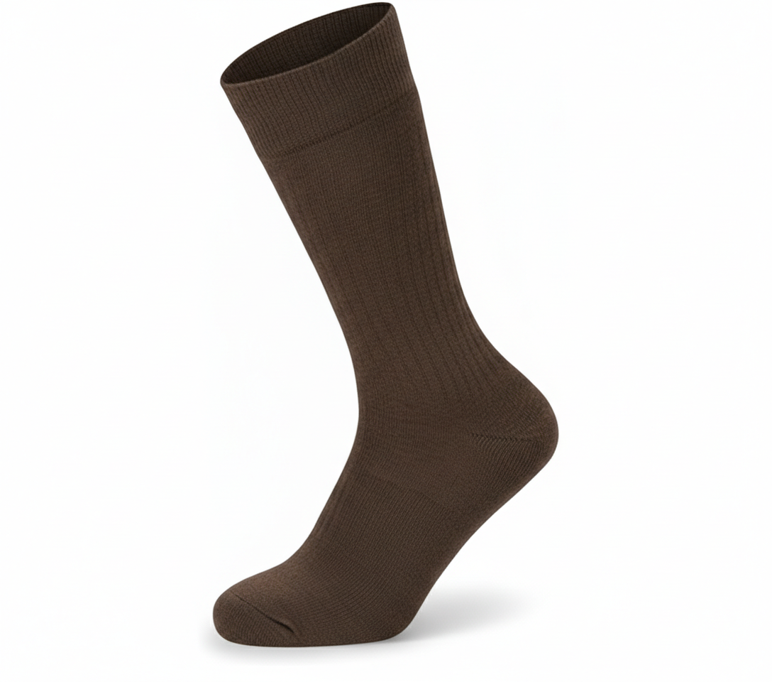3Feathers Classic Cotton Long Socks for Men Free Size Fits 40-46