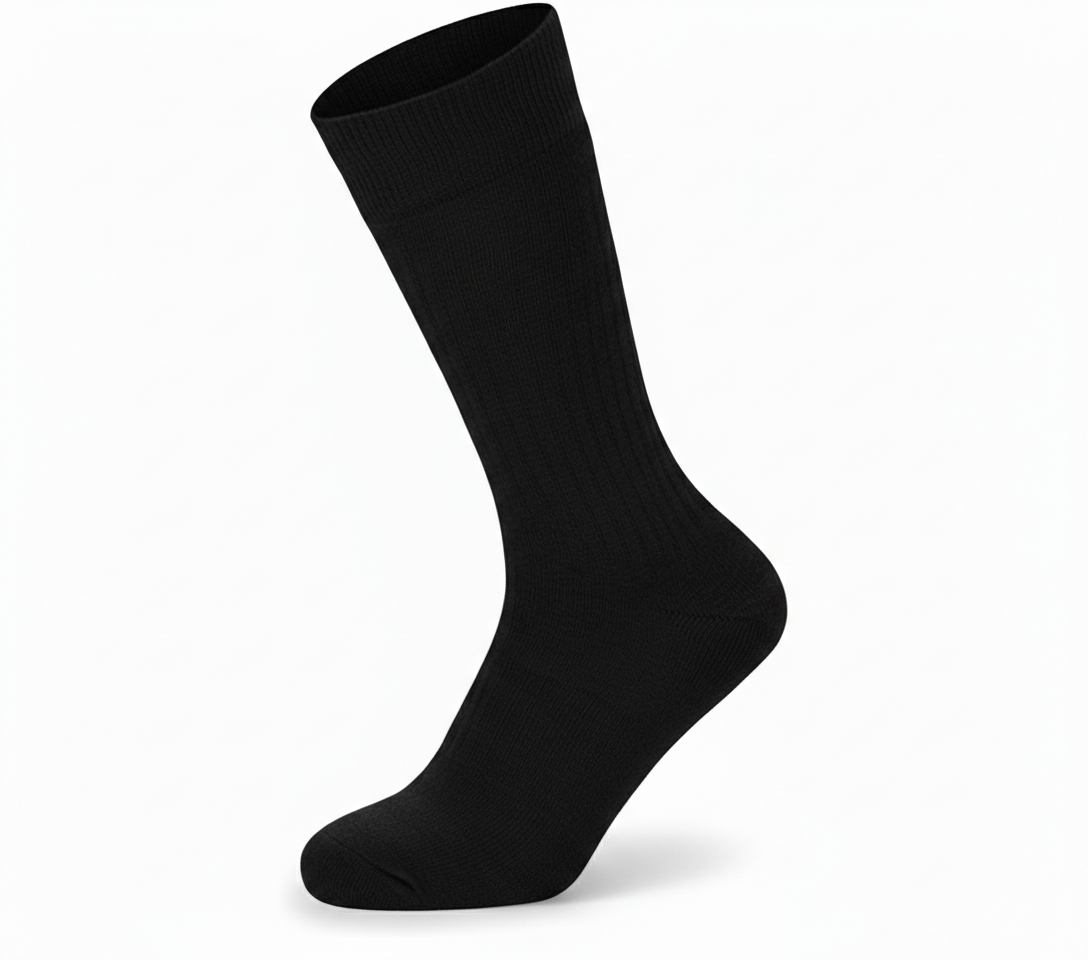 3Feathers Classic Cotton Long Socks for Men Free Size Fits 40-46