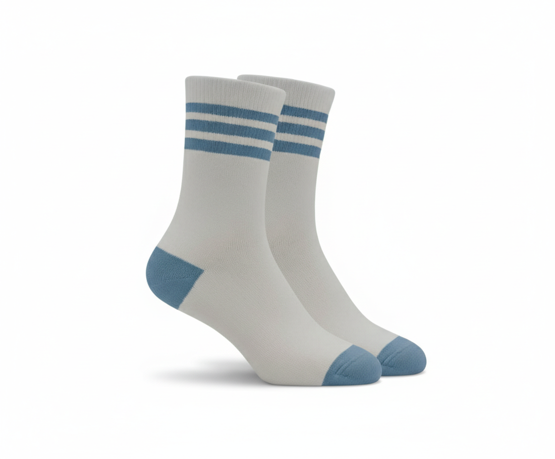 3Feathers Cotton High Ankle Sportive Socks for Men Free Size Fits 40-46