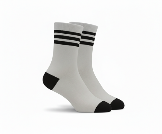3Feathers Cotton High Ankle Sportive Socks for Men Free Size Fits 40-46